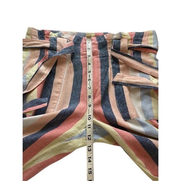 Indigo Rein striped linen blend joggers - M - Picture 5 of 8